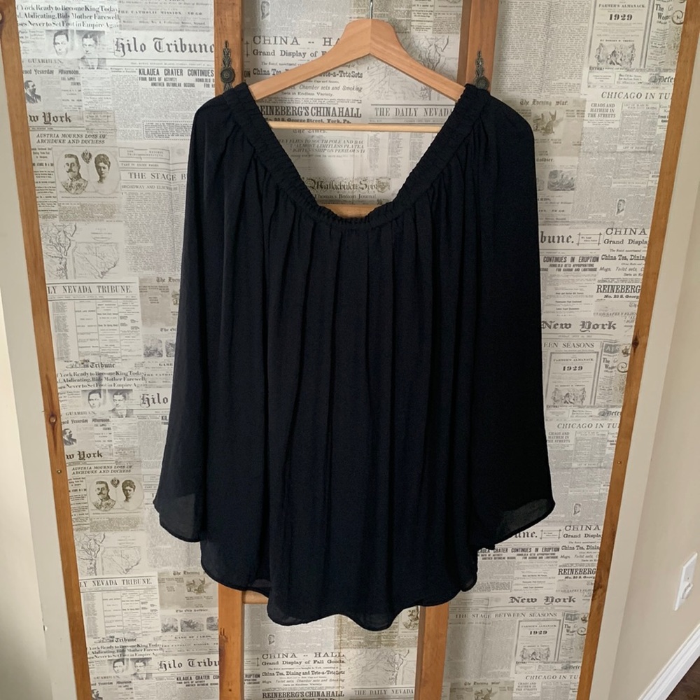 Joe Fresh Plus Size Black Skirt